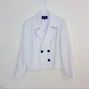 PAPAYA white blazer